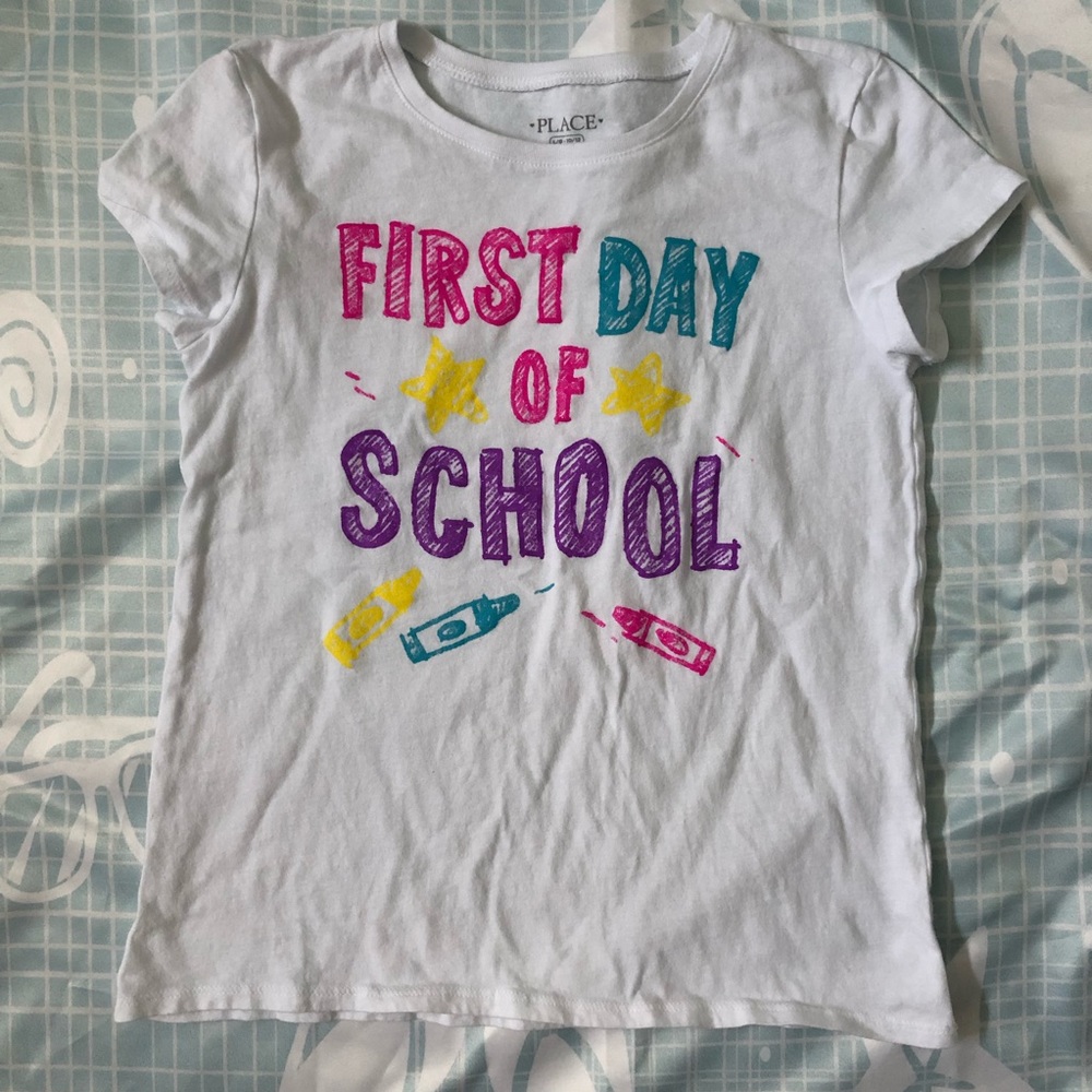 Girl's First Day of School shirt